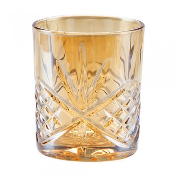 88542- JG COPOS DUBLIN AMBAR 320ML 6PÇS