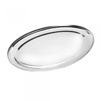 3103-26-TRAVESSA RASA OVAL INOX (26CM)