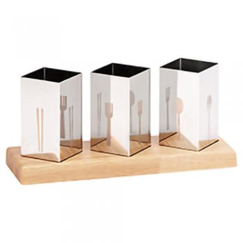 9240-SUPORTE TRIPLO QUADRADO