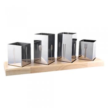 9241-SUPORTE QUÁDRUPLO QUADRADO