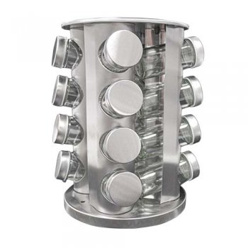 9022-PORTA CONDIMENTOS GIRATÓRIO 16PÇS