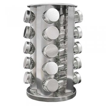 9023-PORTA CONDIMENTOS GIRATÓRIO 20PÇS