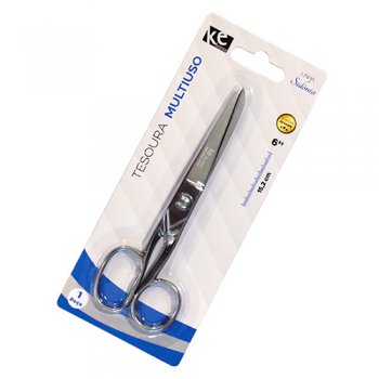 9481-TESOURA 6 CROMADA 15,3CM