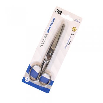 9482-TESOURA 7 CROMADA 17,6CM