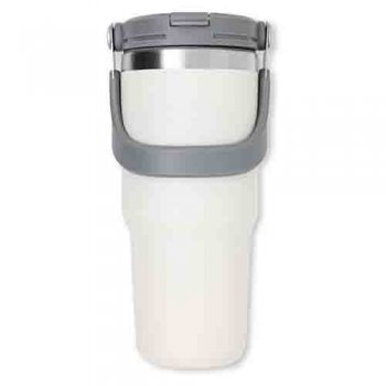 9601 - COPO TÉRMICO C TAMPA BRANCO 750ML