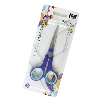 9818 - TESOURA 5,5 PARA CABELO COLOR
