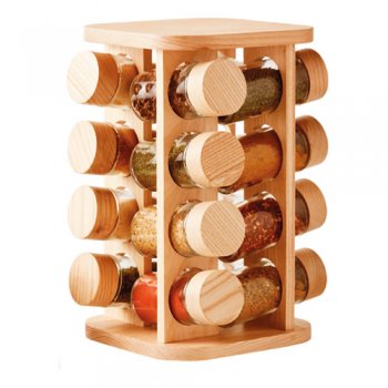 10001-PORTA CONDIMENTOS GIRATÓRIO 16PÇS