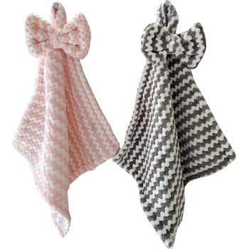 10064-PANO DE MÃO LISTRADA COLOR 30X30