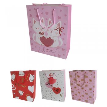 10414- SACOLA PRESENTE NAMORADOS 11*14