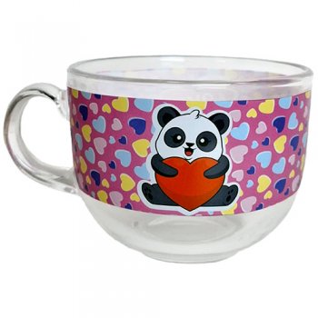88080- CANECA PERSO GLOW PANDA 470ML
