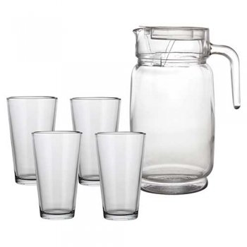 88483-JG DE JARRA E COPOS CLER 480ML/2L