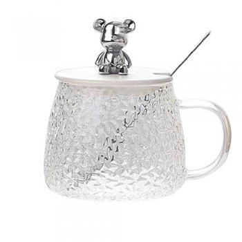 88559 - CANECA BEAR C/TAMPA E COLHER