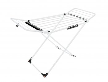 Varal de Chão c/ abas  ASTI  - Aluminio Branco