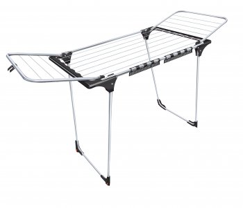 Varal Chão Malta  c/abas - Aço - BRANCO