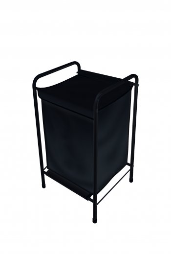 Cesto Organizador Laundry  Aço  Black