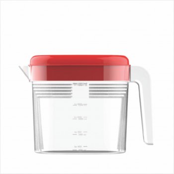 JARRA RETANGULAR 1,4L PP - VM