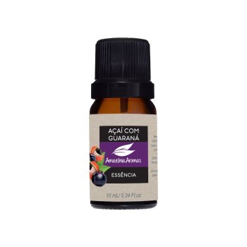 ESSÊNCIA OLEOSA AMAZONIA AROMAS 10ML AÇAÍ COM GUARANÁ