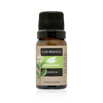 ESSÊNCIA OLEOSA AMAZONIA AROMAS 10ML CHÁ BRANCO