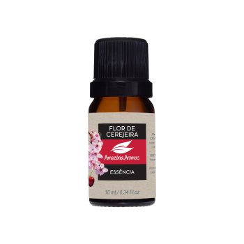 ESSÊNCIA OLEOSA AMAZONIA AROMAS 10ML FLOR DE CEREJEIRA