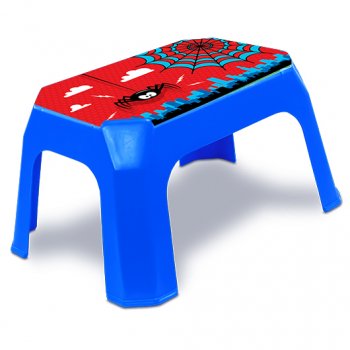 BANQUETA INFANTIL AZUL LABEL