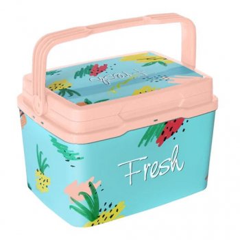 CAIXA TERMICA ROSA 7L - LABEL