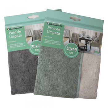 9651- PANO DE LIMPEZA 2 PÇS 30X40CM