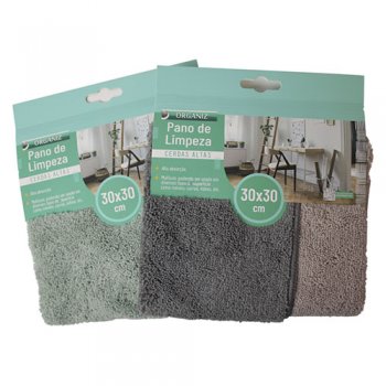 9660- PANO DE LIMP CERDAS 2PÇS 30X30CM