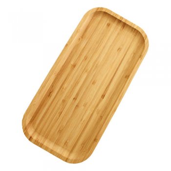 10312- BANDEJA RETANGULAR BAMBU 33*16CM