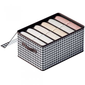 10361- CAIXA ORGANIZ ESTAMPADA 40*27*20