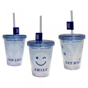 10390- COPO HAPPINESS C/CANUDO 380ML