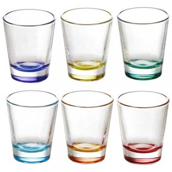 88658-JG DE COPOS SHOT SMOOTH 50ML 6PÇS