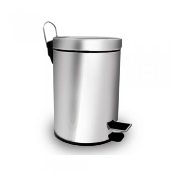 3501-5-LIXEIRA INOX C/PEDAL (5L)