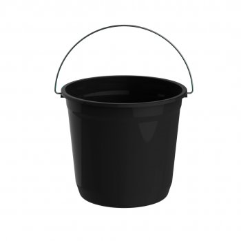 BALDE 8,0 L C/ ALÇA METÁLICA PP REC-PR