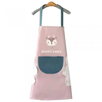 10078-AVENTAL C/ BOLSO IMPERMEÁVEL COLOR