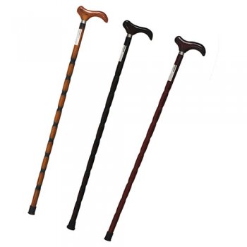 10790- BENGALA DE APOIO ÉBANO 91CM