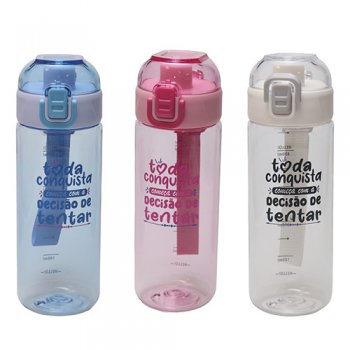 10860- GARRAFA POSITIVIDADE 520ML