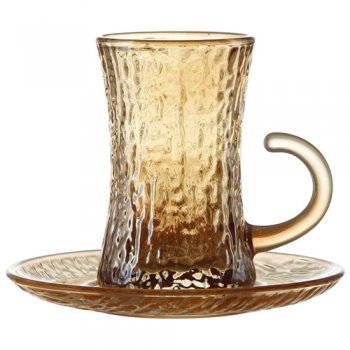 88632- JG XÍCARAS MARTELADOS KITTY AMBAR