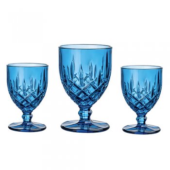 88748- CJ TAÇAS LOUVRE SAFIRA 3PÇS 350ML