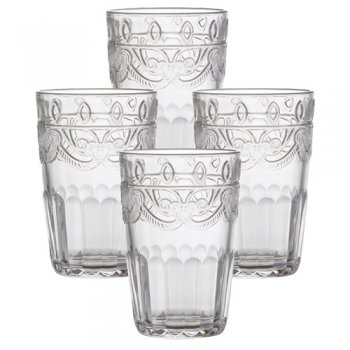 88872- CJ DE COPOS MILÃO CLEAR 350ML 4P