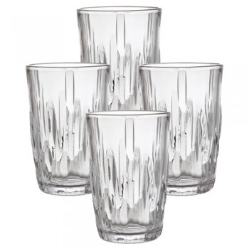 88916- CJ DE COPOS NETUNO CLEAR 350ML 4P