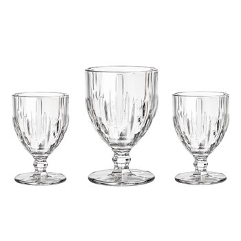 88934-CJ TAÇAS NETUNO CLEAR 3PÇS