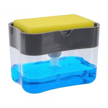 7177-DISPENSER P/ DETERGENTE COM ESPONJA