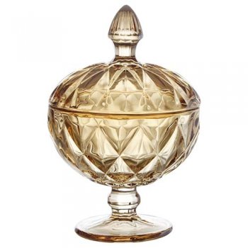 88634- POTICHE DIAMOND AMBAR