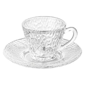 88960- JG XÍCARAS C/PIRES CLEAR 90ML 6PÇ