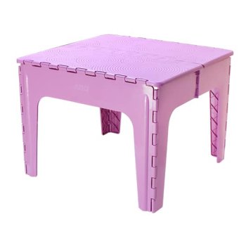 MESA INFANTIL DOBRAVEL - ROSA