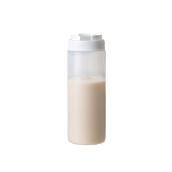 BISNAGA DOSADORA PROFISSIONAL LISA C/TPA BRANCA 600ML (30UN)