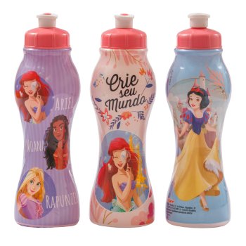 SQUEEZE SLEEVE PRINCESAS 450ML (25UN)