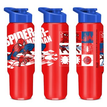 SQUEEZE PET CONSOLE SPIDERMAN 1,0L (12UN)
