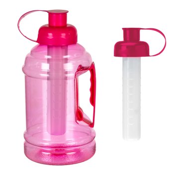SQUEEZE PET RED.C/ALÇA C/TUBO DE GELO 1,0L (12UN)