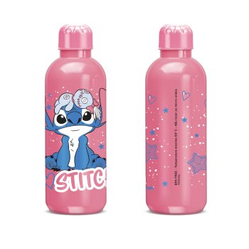 SQUEEZE PET REFIL STITCH 600ML (12UN)